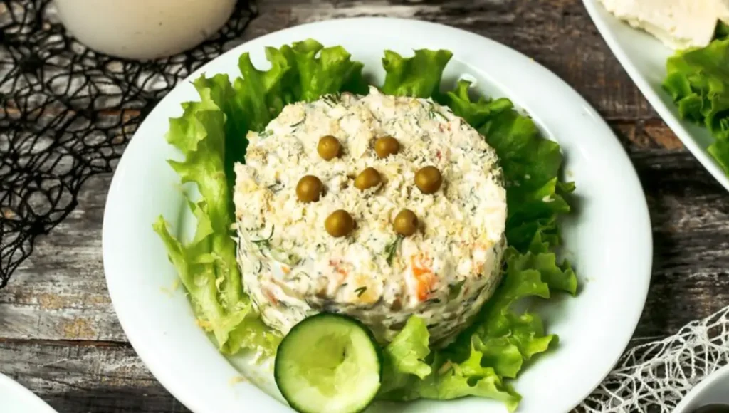 Cold couscous salad